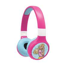 Lexibook 2-In-1 Wireless And Wired Headphones With Barbie, Frozen, Stitch Designs - Barbie. - View 1