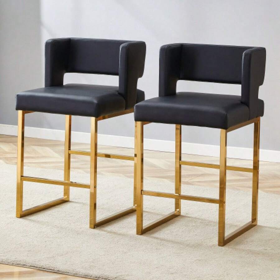 Living Room Chairs - Black - View 1