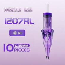 Gold Plume GOLDPLUME 10PCS Upgraded Tattoo Ink Cartridges, Professional Design, Smooth Ink Flow, Easy To Use, High Quality, Suitable For All Mainstream Tattoo Machines