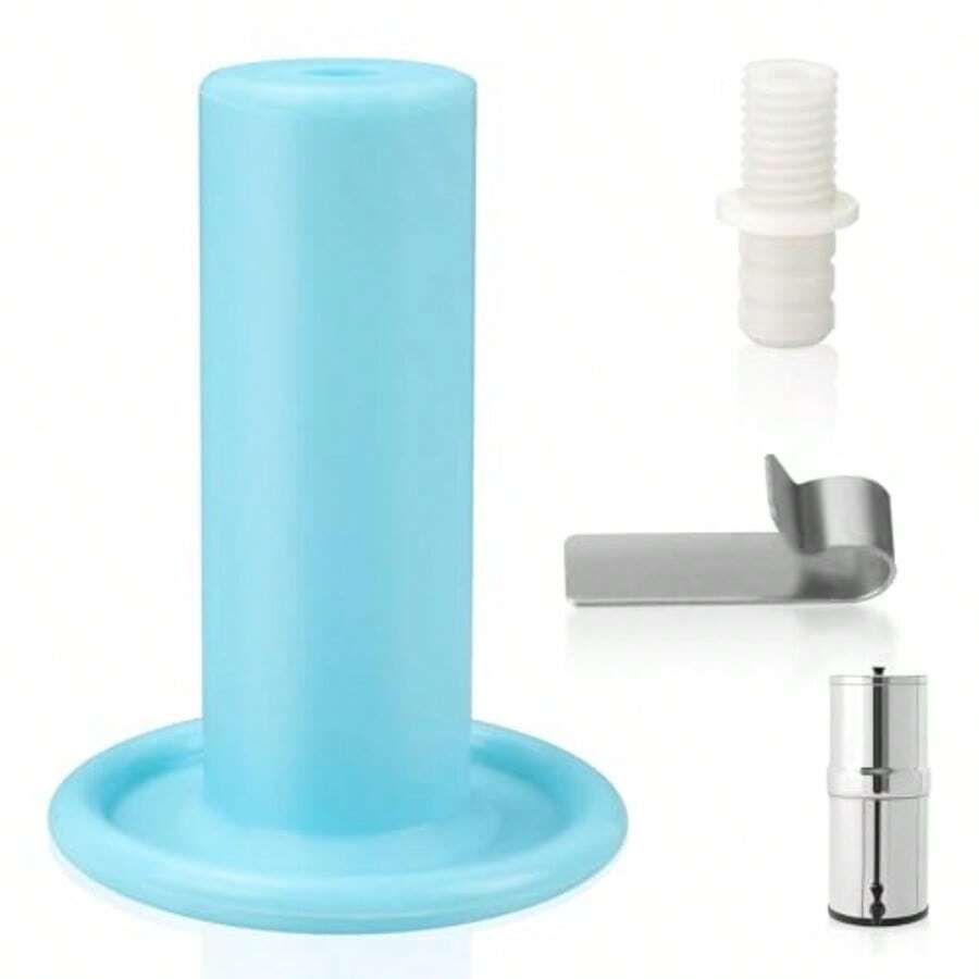 SLAW Filter Priming Kit Replacement For Use With Berkey Gravity-Fed Water Filtration Systems Fluoride Water Filter Sink Faucet Filter Accessories - Provide Sealing For The Filling Process 3 Pcs - As Pic - View 1