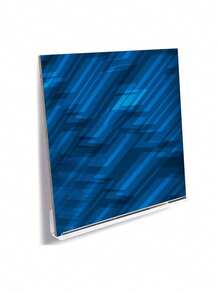 Bộ 8 kệ đựng đĩa nhựa Acrylic trong suốt, kệ sách treo tường phòng trẻ em, kệ sách nổi cho trẻ em, kệ trưng bày, kệ tạp chí, kệ treo tường - trong suốt - Xem 8