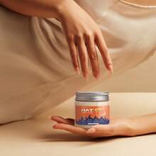 30g/100g Powerful Firming Hot Cream - Moisturizes And Enhances The Elasticity Of Arms, Thighs And Abdomen. Infused With Glycerin And Ginger, Deeply Hydrating, Suitable For All Skin Types. - White - View 6