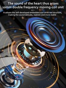 Lenovo Thinkplus LP40 Wireless Bluetooth 5.0 Sports Noise Cancelling Headphones (China Version) - Black - View 6