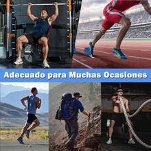 6 Pares Calcetines Deportivos Hombre, Tines Cortos Hombre Algodn, Calcetines Transpirables Cmodos para Correr, Calcetines Cortos con Refuerzo de Algodn para Proteccin de Tobillo y Durabilidad - 13-15 Amplio - Ver 5