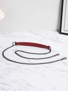 女士金属链肩带，可调节斜挎包配件