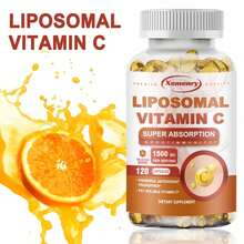 XEMENRY Liposomal Vitamin C Capsules - Anti-Aging, Antioxidant, Promotes Collagen Production, Skin Glow, Supports Heart, Immune Health - 120pcs - 120 viên nang - Xem 3