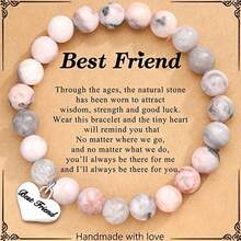 Elegant Black Beaded Bracelet, Cross Design, Creative Gift, Comes With Gift Card, Suitable For Son, Daughter, Father, Grandson, Mother, Best Mother's Day Gift - Multicolor 2 - View 14