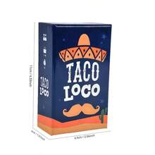 Taco Loco 70 Pcs Hilarious Fun Card Game, Christmas Ice-Breaking Party, Family Gathering, Couples Date Night, Group Entertainment, Interactive Game Play, Engaging Activity, High-Quality Cards, Compact Storage, Social Gathering - Multicolor - View 6