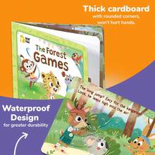 10本书 我的第一套“我会读”英语拼读图画故事书，适合幼儿、学龄前儿童和早期阅读者 - 学习阅读套装，包含短元音和长元音，帮助词汇积累，睡前故事阅读游戏，教育书籍，学生用品，文具，学校用品，教学用品，学习游戏，儿童圣诞礼物，派对游戏，儿童专注力游戏，儿童教育游戏，儿童玩具 - 彩色 - 查看 10