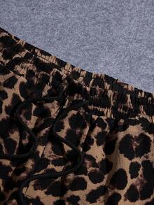 Men's Boho Paisley Print Drawstring Waist Summer Shorts With Pocket - Deep Blue Paisley - View 5
