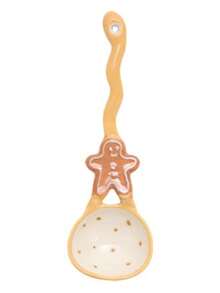 可爱陶瓷勺，高档面包长柄汤匙，陶瓷饭勺，家居卡通勺，汤勺，甜点勺