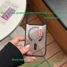 奢华防震马卡龙色保护壳，支持无线磁吸充电，兼容 17 Pro、17 Pro Max 以及 7-16 系列 A56、A17、S25 Ultra、S24 Ultra。