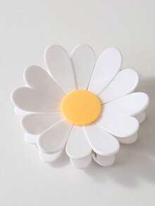 1 Piece Snack Sealing Clip, Creative Custom Daisy Petal Design. 3D Magnetic Sealing Clip, Refrigerator Magnet, Food Bag Clip. - Multicolor - View 9