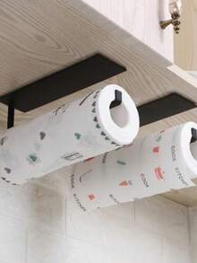 1个壁挂式纸巾架，无需钻孔；节省空间，使用方便实用；强力粘合剂设计，承重力强，不会损坏墙壁；适用于厨房、浴室、客厅等空间，使用方便。 - 彩色 - 查看 8