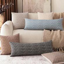 Foindtower Set Of 2 Decorative Vintage Floral Print Throw Pillow Covers Neutral Modern Farmhouse Cushion Covers Boho Home Decor For Sofa Couch Chair Bedroom Living Room,20*20 Inch,Brown - ColorC - 查看 7