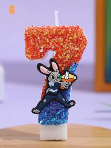 Adorable Birthday Candles, Party Candles To Create Birthday Atmosphere, Numbered Candles 0 To 9 - Multicolor - View 22