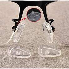 ¡RecomendadoKit de Reparación de Anteojos, Almohadillas de Silicona para Lentes Nariz 40 Pares, Kit de Reparación de Gafas con Tornillos con 500 piezas, Herramientas y Pinzas y Destornillador¡Top de Temporada - 1 - Ver 7