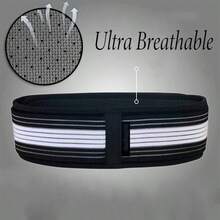 This Unisex Hip And Waist Support Belt Is Suitable For Everyday Wear And Fitness Activities - Black - View 6