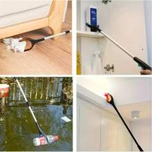 32 Inch Foldable Grabber Reacher Tool With 360° Rotating Claw And Magnetic Tip, Lightweight Trash Picker Grabber, Sturdy And Portable Aluminum Alloy Litter Picker, Suitable For Elderly And Disabled, 365 Days And 22 Holidays Usage, For Home Cleaning And Outdoor Garbage Collection - Multicolor - View 8