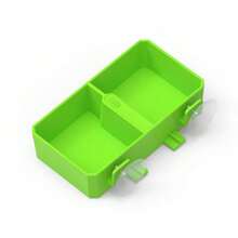 1pc Reptile Hanging Double Bowl Water & Food Bowl For Gecko, Lizard, Chameleon, Tree-Dwelling Pets - Feeding Bowl - View 6