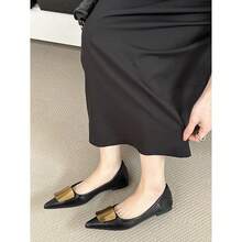 Women Flats - Black - View 4