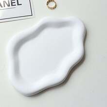 1pc Asymmetrical Ring Holder Gypsum Tray, Jewelry Display Stand For Earrings, Necklaces, Accessories, Photo Props, Jewelry Making Display - Multicolor - View 10