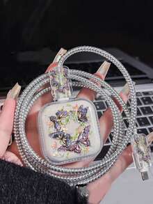 40W Apple Charger Protector Case, Compatible With IPhone 17 Data Cable, 16/Pro Charging Cable, Anti-Cat Bite, 15/14 Phone Fast Charging Cable Winder, Anti-Breakage - Multicolor - View 16