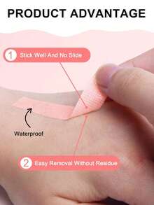 12Rolls Eyelash Tape, Adhesive Breathable Micropore Fabric Tape,Professional Eyelash Extension Tape With Non-Woven Fabric,6/3/1pc Multi-Functional Self-Adhesive Tape For Women's Eyelash Extension Application,, Gentle And Residue Free Process Tape For The Skin - Multicolor - View 5