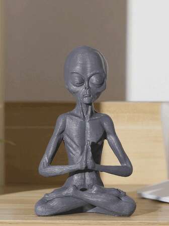 1个独特的异形雕像 - 树脂材质，非常适合家居和办公室装饰，也是乔迁、万圣节、圣诞节、生日、派对礼物的绝佳选择 | 趣味设计 | 精致纹理，异形装饰