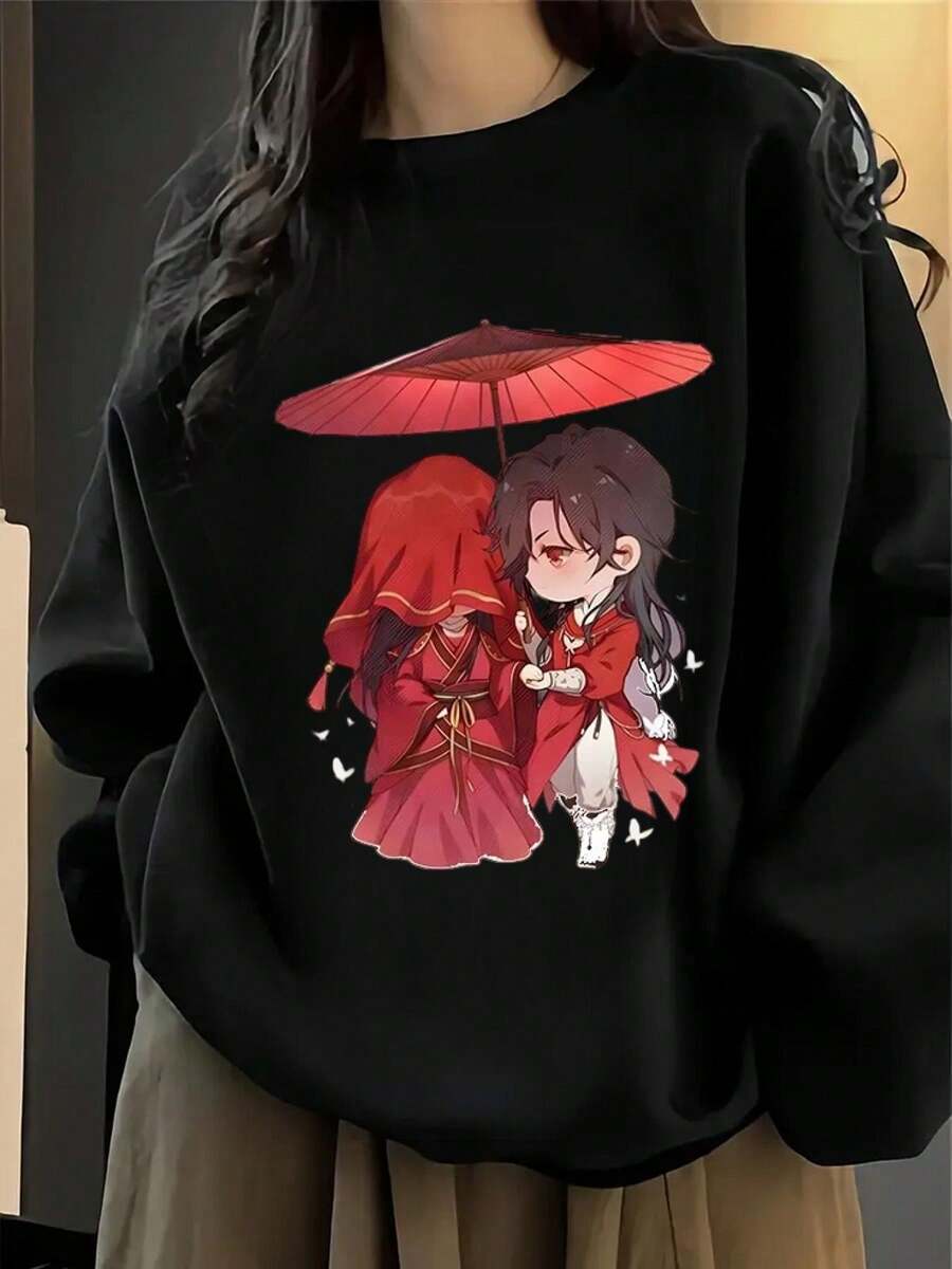 Women Sweatshirts - Black - View 1