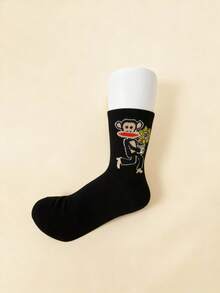 12 زوج جوارب رياضية ملونة ذات نمط القرد والعباد الشمس، قابلة للتنفس ومانعة للانزلاق، مناسبة للاستخدام اليومي، هدية رائعة للعائلة - متعدد الألوان - مشاهدة 4