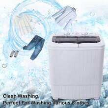 XPB35-188S 14.3(7.7 6.6)Lbs Semi-Automatic Gray Cover Washing Machine - Xem 4