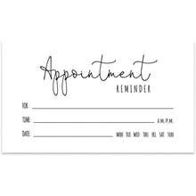 Andaz Press Minimal Appointment Business Cards For Hair Salon, Client Reminder, Office, Massage, Grooming, Dental, Medical Doctor, Therapist, Hair Stylist, Nail Salon, Bulk 100 Cards, 2 X 3.5-Inch - ColorM - 查看 1