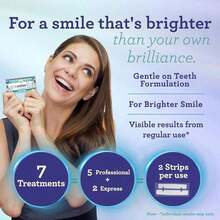 14/28 Strips GuruNanda Teeth Whitening Strips - 7-Day Treatment With Non-Slip, Dry Strip Technology - Whitening Designed With Care For A Brighter Smile Q4LT - 白色 - 查看 7