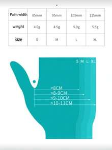 2/20/50/100只装黑色一次性丁腈手套，不含乳胶，防水防静电，多功能工作手套，3密耳，无粉，非透气，防护手套，适用于厨房、浴室、家庭、卫生间、染发、美容院、烹饪、绘画、工艺美术等场合。[无包装盒]
