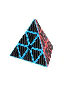 HUANG ER 1pc Macaron Color 3x3x3 Speed Cube Puzzle Toy, Stress Relief Gift - Pink - View 9