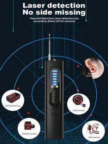 终极隐私保护设备，多功能防窥视、防窃听、防监视智能信号探测器，家用/酒店房间摄像头红外探测器，车载防窃听无线定位器