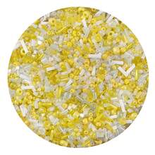 1500颗/30克混合工艺珠，玻璃米珠，管珠，1.5-4.5毫米小散珠，适合DIY首饰制作，如手链、项链、耳环等。 - 混色米珠-30克 - 查看 5