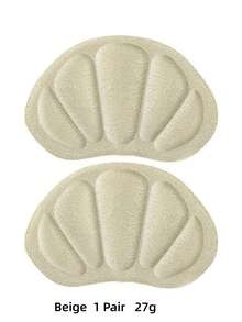 QKC 1 Pair (2 Pieces) Silicone Non-Slip Forefoot Pads And Anti-Wear Heel Stickers For High Heels For Women High Heels Women Pumps And Men Sneakers Shoes Summer Daily Wear, Shoes Accessories Gift Ideas - Clear - View 10