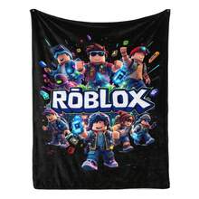 1pc Game Cartoon Print Flannel Blanket, Soft Polyester Fiber Blanket, Suitable For All Seasons, Comfortable Bed Sheets, Sofas, Camping, Travel, Office Essentials, Perfect Holiday Gifts, Couple Gifts, Multiple Sizes To Choose From, Pet Friendly Home Decoration, Party Decoration, Lightweight And Durable Design, Modern Style, Pet Owner's Choice - Multicolor - View 12