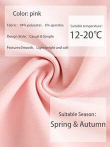 Tween Boy Casual Simple Shark Print Sweatshirt Boys Long Sleeve Sweatshirt Autumn And Winter Student Style - Pink - View 4