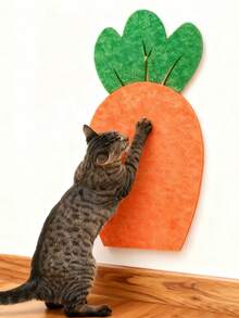 1pc Felt Wall Mounted Scratching Pad. Cat Self-Grooming Durable Scratching Board Toy, Sofa Scratch Mat, Abrasion Resistant Felt Pad