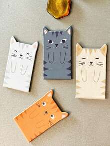 Cartoon Animal Magnetic Bookmarks, Creative Comic Magnetic Bookmarks, Exquisite Cute Student Stationery Gifts, Book Decoration Clips, Reading Marker Index Textbook Page Clips, Back To School Season Essentials Bookish Things Book Accessories Acotar Graduation Gifts Teacher Bookish Things - Multicolor - View 10