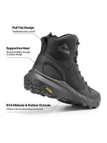 Tácticas Militares para Hombre Botas de Senderismo Ligeras y Cómodas Vanguard - Negro - Ver 5