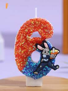 Adorable Birthday Candles, Party Candles To Create Birthday Atmosphere, Numbered Candles 0 To 9 - Multicolor - View 14