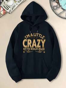 Basic Daily Spring And Autumn Womens Hooded Sweatshirt,Loose And Versatile,Casual Y Pullover,Loose Fit,Breathable And Comfortable,Casual,Hood With Drawstring Design,Lightweight And No Burden For Layering,And Durable,Street - Default - View 1