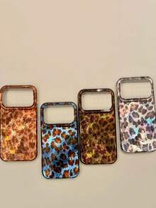 Ốp lưng điện thoại sang trọng họa tiết da báo đính sequin, tương thích với iPhone 17 Pro Max, 17 Pro, 17, 16 Pro Max, 16 Pro, 16, 15 Pro Max, 15 Pro Max, 15 Pro, 15 Pro Max, 14 Pro, 13 Pro Max, 13 Pro, 12 Pro Max, 12 Pro, 11, ốp lưng chống sốc phong cách mùa thu cổ điển - Họa tiết da báo màu xám - Xem 7