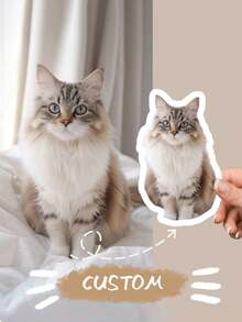 1pc Customizable Photo & Text Acrylic Keychain - Stainless Steel Material, Personalized Couples Gift, Suitable For Boyfriend, Girlfriend, Family, Friends, Pets, Grandparents, Graduation, Wedding And Holidays, Unique Gift - Multicolor - View 9