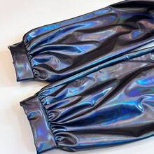 SENMHS Reverse Bunny Sexy PU Leather All Season - Royal Blue - View 10