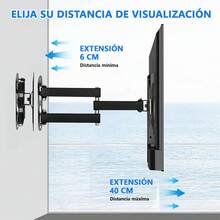 TV Mounts, Stands & Turntables - Black - View 2